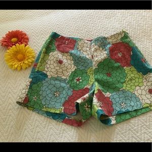 Classic Boden Vintage Floral Shorts Size 10 UK